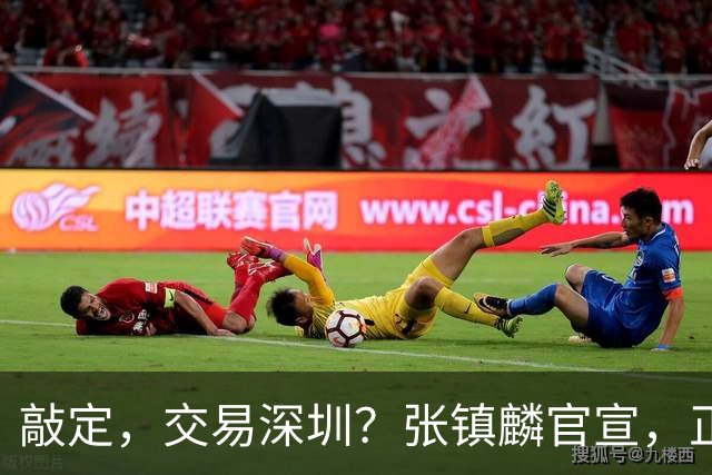 敲定，交易深圳？张镇麟官宣，正式签约，4年2400万，妻子支持